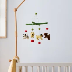 Kids West Elm Felt Dog Park Mobile