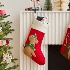 West Elm Felt Dog Stocking