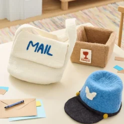 Kids West Elm Felt Mail Carrier Set