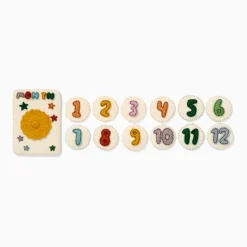 Kids West Elm Felt Month Baby Milestone Card Set