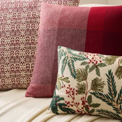 West Elm Festive Berries & Throw Set
