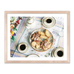 West Elm Fika Framed Print by Morgan Ashley