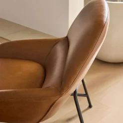 West Elm Fillmore Mid-Century Leather Chair