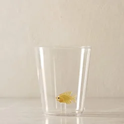 West Elm Fish Drinking Glasses