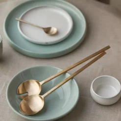 West Elm Fleck Loop Salad Servers