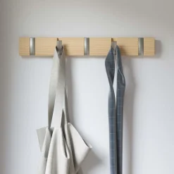 West Elm Flip Shelf - 5 Hook