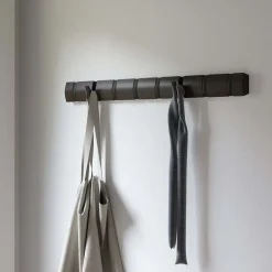 West Elm Flip Shelf - 8 Hook
