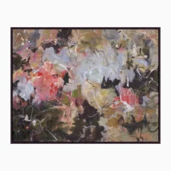 West Elm Floral Fenzy Canvas
