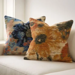 West Elm Floral Ikat
