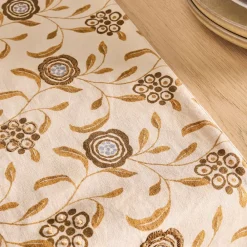 West Elm Floral Vine Table Runner