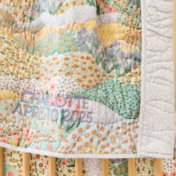 Kids West Elm Flower Field Baby Quilt
