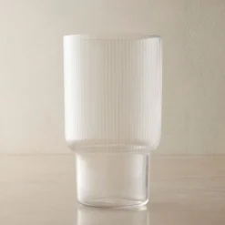 West Elm Fluted Drinking Glass Sets