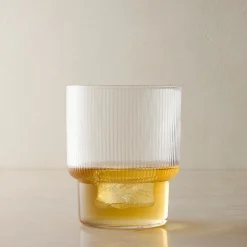 West Elm Fluted Drinking Glass Sets