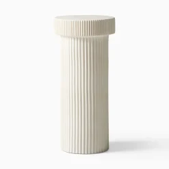 West Elm Fluted Drink Table (10")