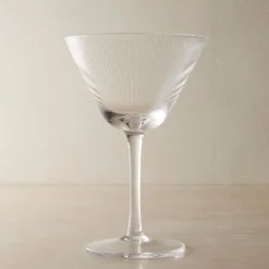 West Elm Fluted Martini Glass Sets