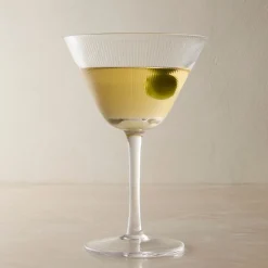 West Elm Fluted Martini Glass Sets