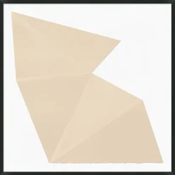West Elm Folded Flash Paper I Framed Wall Art