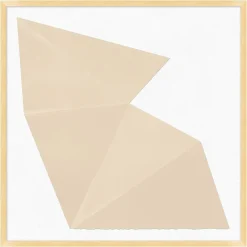 West Elm Folded Flash Paper I Framed Wall Art