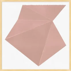 West Elm Folded Flash Paper II Framed Wall Art