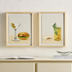 West Elm Foodie Favorite Combinations Wall Art