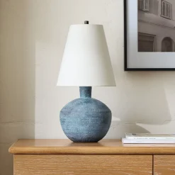 West Elm Form Studies Ceramic Slim Table Lamp (19")