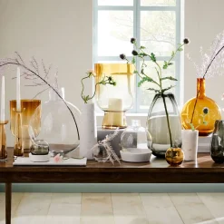 West Elm Foundations Marble Cylinder Vases