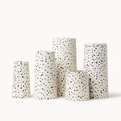 West Elm Franca NYC Speckled Pillar Vase