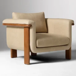 West Elm Frances Leather Chair