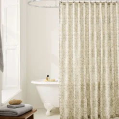 West Elm Frankie Floral Shower Curtain
