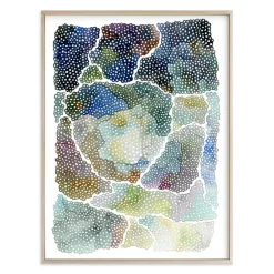 West Elm Freckle Typography II Framed Wall Art by Minted for