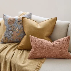 West Elm Fresh Florals & Throw Set
