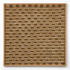 West Elm Fringed Wall Art
