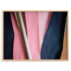 West Elm Future Stripes Framed Wall Art by Minted for