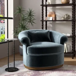 West Elm Galenor Marble Side Table (25")