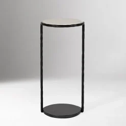West Elm Galenor Marble Side Table (25")