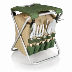 West Elm Gardening Folding Seat w/ Tools
