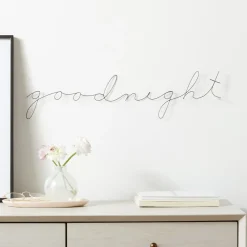 West Elm Gauge NYC Goodnight Wall Art