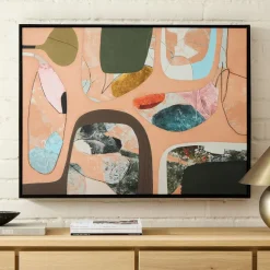 West Elm Gemstones Abstracted Wall Art
