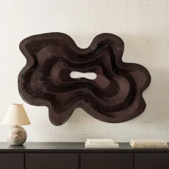 West Elm Geode Fiber Dimensional Wall Art