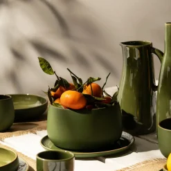 West Elm Gharyan Enameled Stoneware Jug