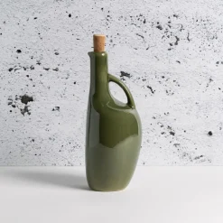 West Elm Gharyan Enameled Stoneware Olive Oil Bottle