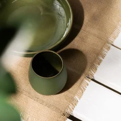West Elm Gharyan Stoneware Coffee Cups