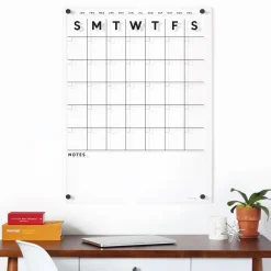 West Elm Girl Friday Acrylic Calendar - Bottom Notes