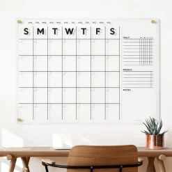 West Elm Girl Friday Acrylic Calendar w/ Chore Chart