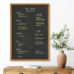 West Elm Girl Friday Framed Chalkboard w/ Chalk Ink Markers