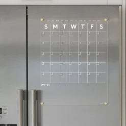 West Elm Girl Friday Magnetic Acrylic Fridge Calendar