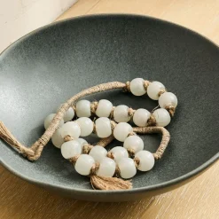 West Elm Glass Beads Bowl Fill