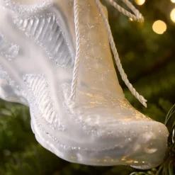 West Elm Glass Sneaker Ornament