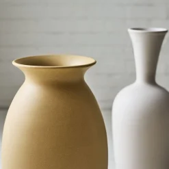 West Elm Glazed Ceramic Floor Vases