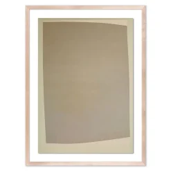 West Elm Gleam One Grey Framed Wall Art by Frank Wolsky